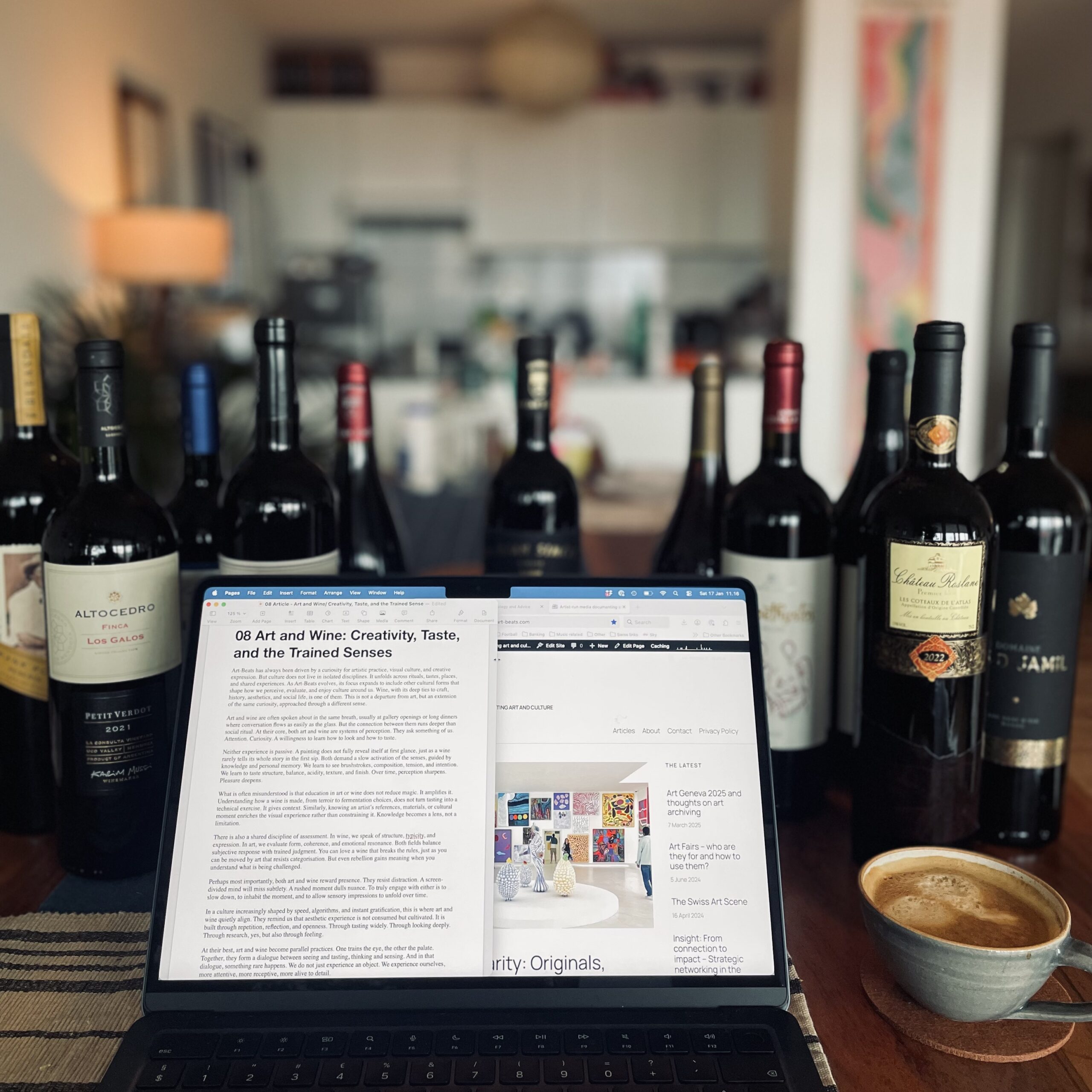 Art and Wine: Creativity, Taste, and the Trained Senses